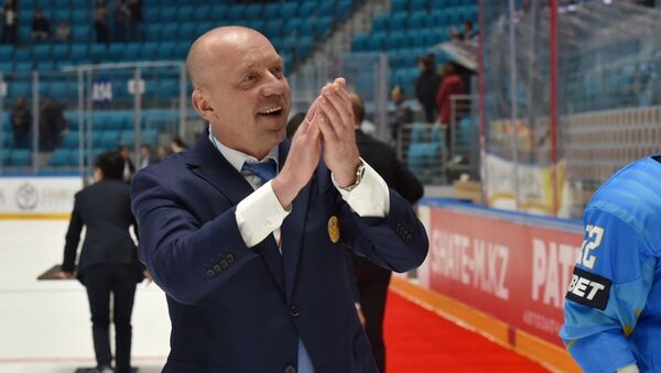 Тренер сборной Казахстана по хоккею Андрей Скабелка  - Sputnik Казахстан