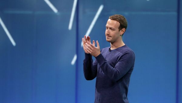 Основатель социальной сети Facebook Марк Цукерберг - Sputnik Казахстан
