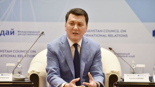Советник президента Казахстана, председатель Казахстанского совета по международным отношениям Ерлан Карин - Sputnik Казахстан
