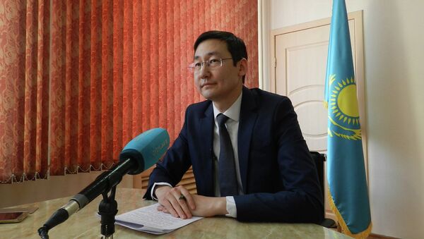Руководитель управления здравоохранения Северо-Казахстанской области Тимур Султангазиев - Sputnik Казахстан