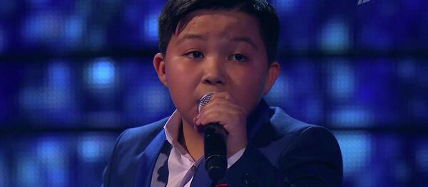 Участник проекта Голос.Дети Ержан Максим - Sputnik Казахстан