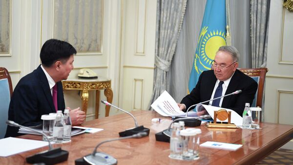 Первый Президент Казахстана принял председателя Верховного суда Жакипа Асанова - Sputnik Казахстан