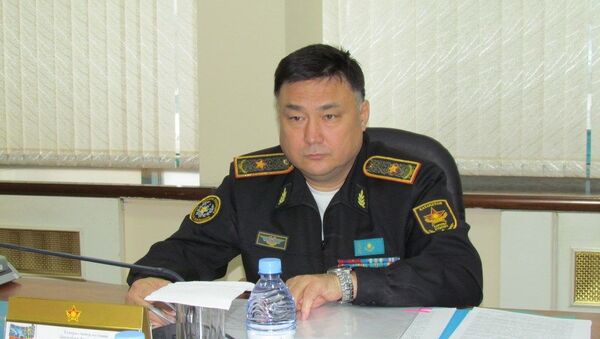 Начальник Главного управления военной полиции ВС РК генерал-майор юстиции Тимур Дандыбаев  - Sputnik Казахстан