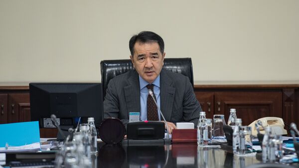 Премьер-министр Казахстана Бакытжан Сагинтаев - Sputnik Қазақстан