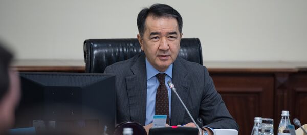 Премьер-министр Казахстана Бакытжан Сагинтаев Премьер-министр Казахстана Бакытжан Сагинтаев - Sputnik Казахстан