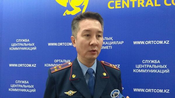 Замначальника департамента  по противодействию наркопреступности МВД Казахстана Нуртай Абильмажинов - Sputnik Казахстан