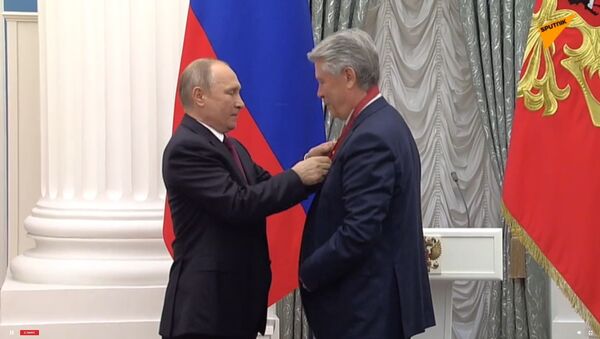 Вручение государственных наград выдающимся россиянам и иностранным гражданам в Кремле - Sputnik Казахстан
