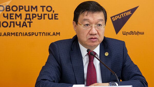 Чрезвычайный и полномочный посол Казахстана в Армении Тимур Уразаев   - Sputnik Казахстан