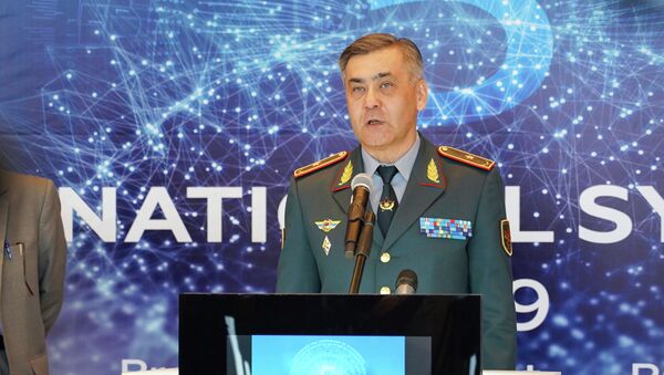 Министр обороны РК Ермекбаев Нурлан. Пятый симпозиум Организации Объединенных Наций по партнерству в технологиях для миротворчества  - Sputnik Казахстан