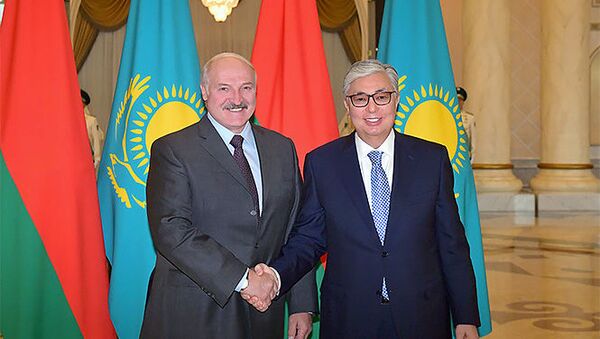 Президент Казахстан Касым-Жомарт Токаев встретился с президентом Беларуси Александром Лукашенко - Sputnik Казахстан