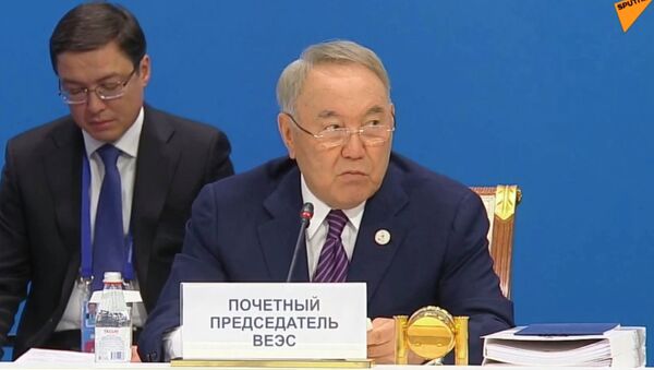 Выступление Нурсултана Назарбаева на расширенном заседании ВЕЭС - Sputnik Казахстан