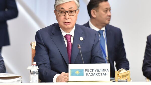 Президент Казахстана Касым-Жомарт Токаев на расширенном заседании ВЕЭС - Sputnik Казахстан