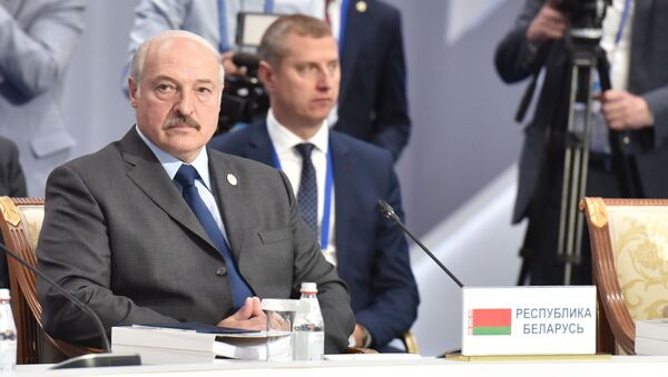  Президент Беларуси Александр Лукашенко на расширенном заседании ВЕЭС - Sputnik Казахстан