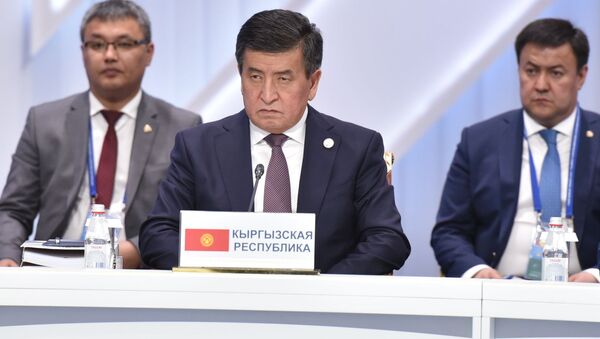  Президент Кыргызстана Сооронбай Жээнбеков, архивное фото - Sputnik Казахстан