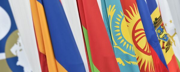  Флаги стран-участниц ЕАЭС - Sputnik Қазақстан