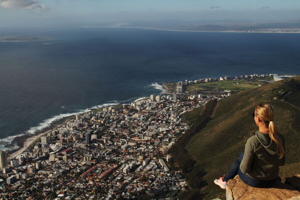Вида на Кейптаун с горы Лайонс-Хед - Sputnik Казахстан