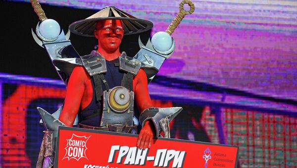 Победитель косплей конкурса на фестивале Comic Con - Владислав Шаман, г. Алматы - Sputnik Казахстан