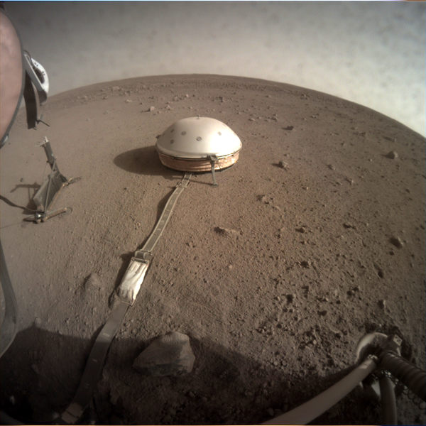 Бур HP3, установленный на поверхности Марса - Sputnik Казахстан