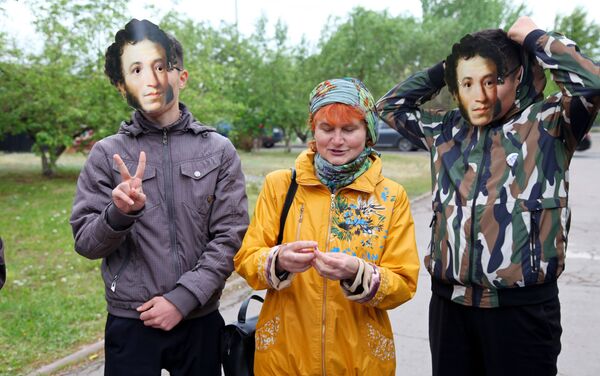 Двойники Пушкина гуляют по Нур-Султану - Sputnik Казахстан