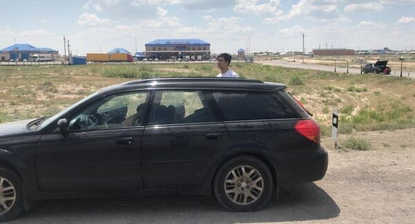 Кыргызстанцы застряли в степи Казахстана – фото - Sputnik Казахстан