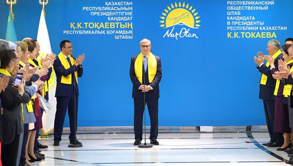 Как прошел день выборов президента Казахстана - видео - Sputnik Казахстан