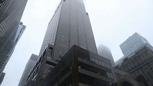 54-этажное здание в Нью-Йорке, на крышу которого упал вертолет - Sputnik Казахстан