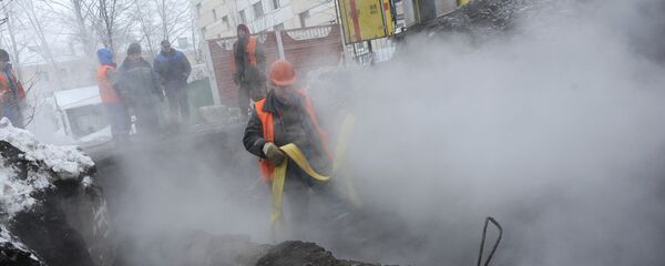Авария на теплосети - Sputnik Казахстан