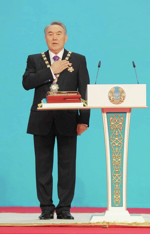 Инаугурация президента Казахстана Нурсултана Назарбаева - Sputnik Қазақстан