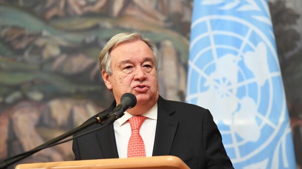 Генеральный секретарь ООН Антониу Гутерреш - Sputnik Қазақстан