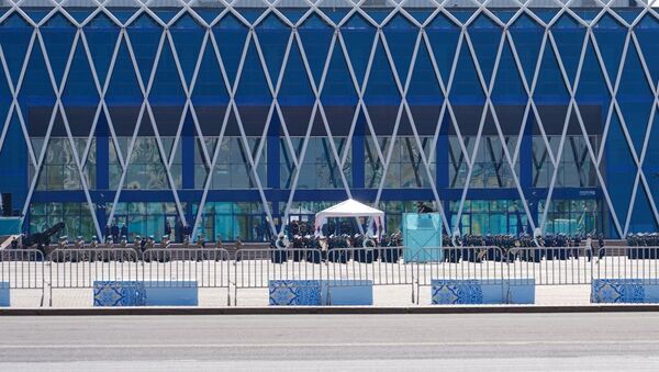 Ситуация у Дворца Независимости, где пройдет инаугурация президента РК - Sputnik Казахстан