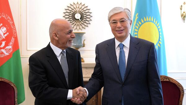 Президент Казахстана Касым-Жомарт Токаев встретился с президентом Афганистана Мохаммадом Ашрафом Гани - Sputnik Казахстан