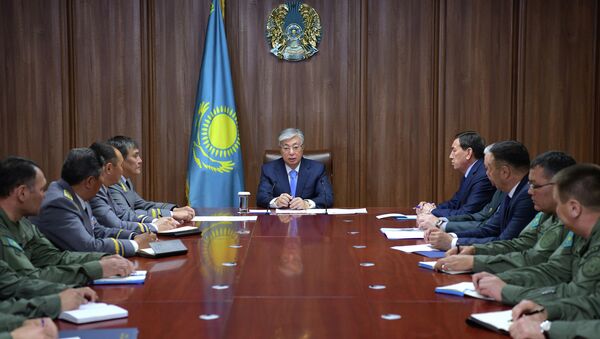 Касым-Жомарт Токаев встретился с руководящим составом Службы государственной охраны - Sputnik Казахстан