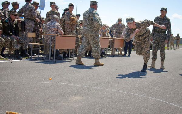 Военно-патриотические сборы Айбын проводятся уже в пятый раз - Sputnik Казахстан