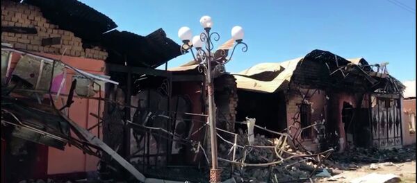 Разрушенные взрывами улицы Арыси Разрушенные взрывами улицы Арыси - Sputnik Казахстан