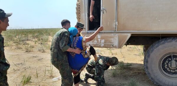 Эвакуация населения из города Арысь в Шымкент - Sputnik Казахстан