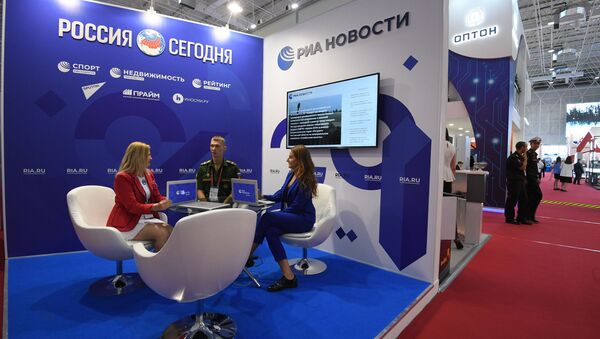 МИА Россия сегодня выступает официальным информационным агентством Форума Армия-2019 , а входящее в медиагруппу новостное агентство и радио Sputnik – международным информационным партнером  - Sputnik Казахстан