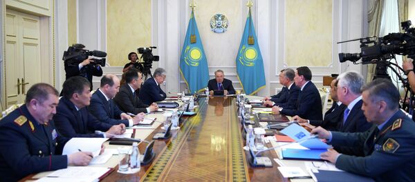 Cостоялось заседание Совета Безопасности под председательством Елбасы Нурсултана Назарбаева - Sputnik Казахстан