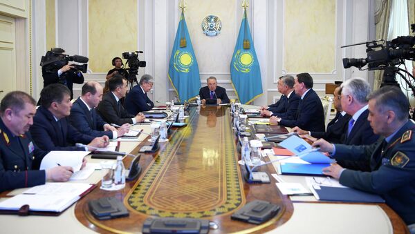 Cостоялось заседание Совета Безопасности под председательством Елбасы Нурсултана Назарбаева - Sputnik Казахстан