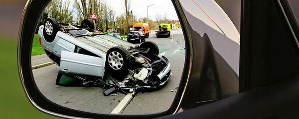 Дорожная авария, иллюстративное фото - Sputnik Казахстан