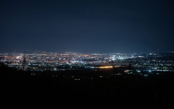 Ночной город, архивное фото - Sputnik Казахстан