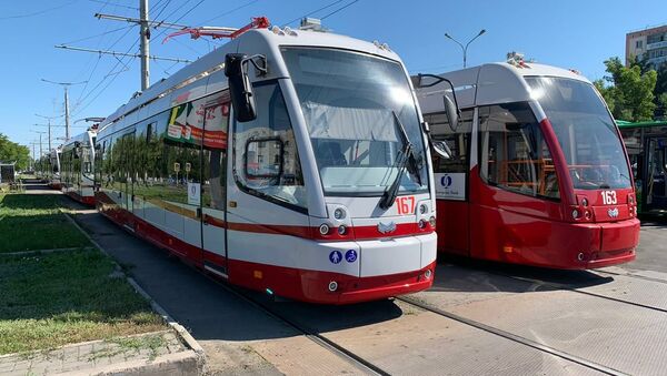 Новые трамваи в Павлодаре - Sputnik Казахстан