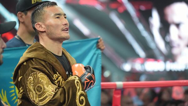 Казахстанский боксер-профессионал Канат Ислам, архивное фото - Sputnik Казахстан