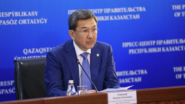 Вице-министр индустрии и инфраструктурного развития РК Аманияз Ержанов - Sputnik Казахстан