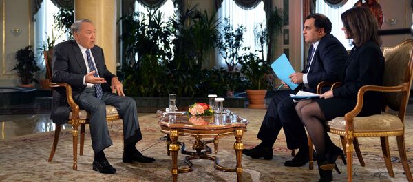 Интервью Нурсултана Назарбаева Bloomberg News - Sputnik Казахстан