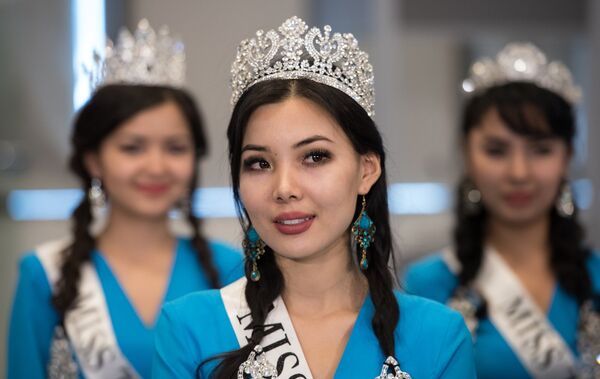Участница конкурса Мисс Казахстан-2016 - Sputnik Казахстан