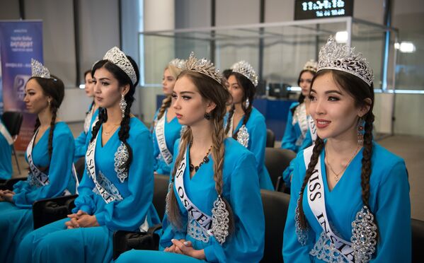 Участницы конкурса Мисс Казахстан-2016 - Sputnik Казахстан