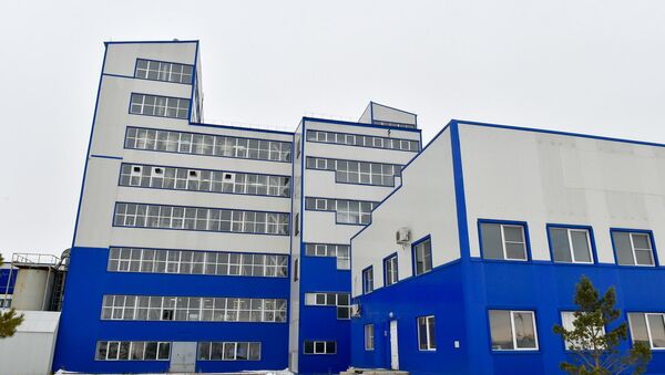 Здание завода БИОХИМ в Северо-Казахстанской области - Sputnik Казахстан