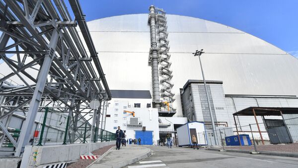 Новый саркофаг над Чернобыльской АЭС - Sputnik Казахстан