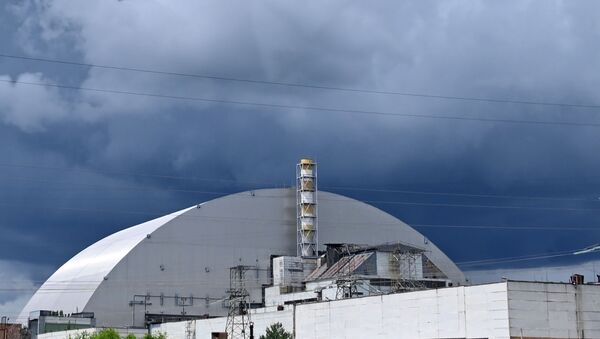 Новый саркофаг над Чернобыльской АЭС - Sputnik Казахстан