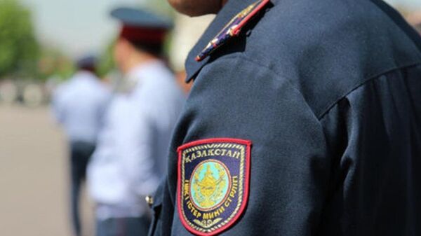 Полиция Казахстана. Архивное фото - Sputnik Казахстан
